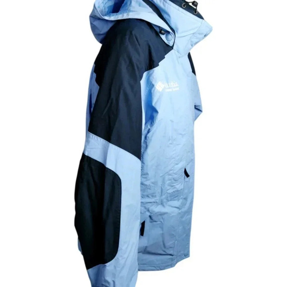 Columbia Woman's Winter Jacket Size L Blue NBC TV Television Olympics - Picture 4 of 7